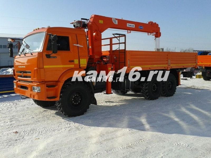 КАМАЗ 43118 с КМУ Kanglim 1256 (7 ТОНН)