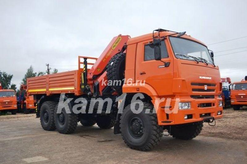 КАМАЗ 43118 с кран манипулятором Palfinger 30002