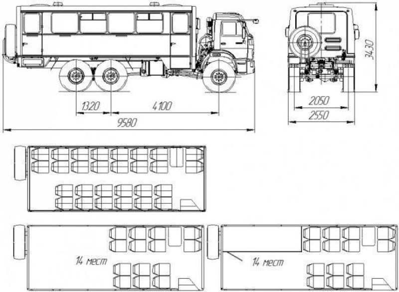 4208-1023027-50 Автобус вахтовый