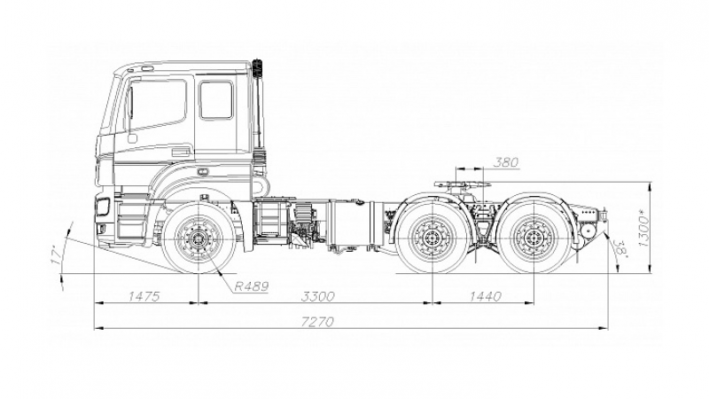 65206-005-87 (S5) Тягач КАМАЗ